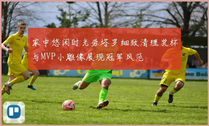 家中悠闲时光劳塔罗细致清理奖杯与MVP小雕像展现冠军风范